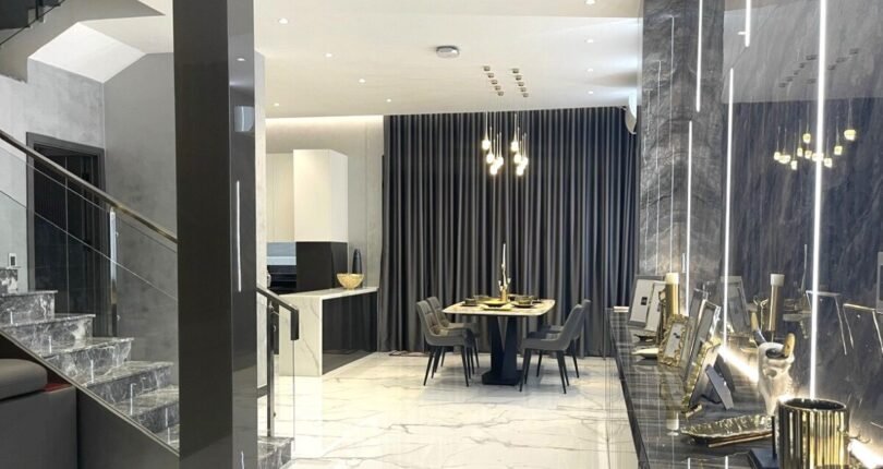 khong gian phong an 2 810x430 - Giá cho thuê nhà Biệt thự nguyên căn số 61 Đường C Khu Mỹ Thái 1 Quận 7 T4/2024