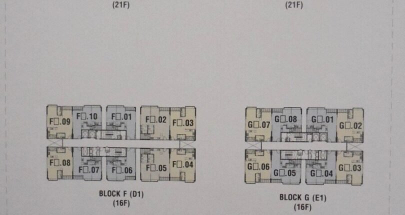 mat bang vi tri can ho ban 4 810x430 - Giá mua bán căn hộ 3 phòng ngủ số 06 block E Chung cư Scenic Valley 1 Quận 7 T4/2024