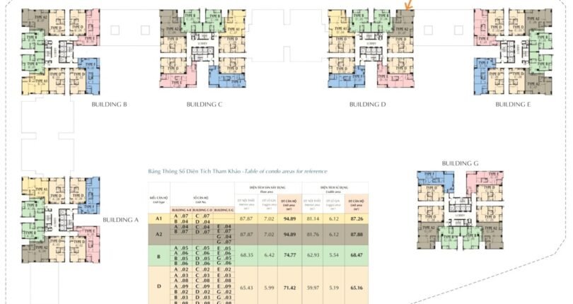 mat bang vi tri can ho ban 810x430 - Chủ gửi bán gấp 2 căn hộ Saigon South, căn góc lầu cao view hồ bơi, giá 4,8ty, view sông giá 5 tỷ.