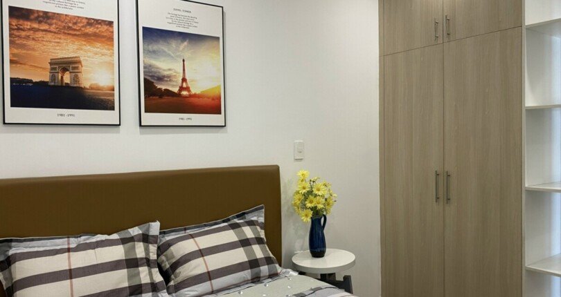 phong ngu can ho ban 14 810x430 - Bán căn hộ tầng sân vườn, chung cư Saigon South, 72m2, giá 4.150 tỷ, nhà đẹp, đủ nội thất.