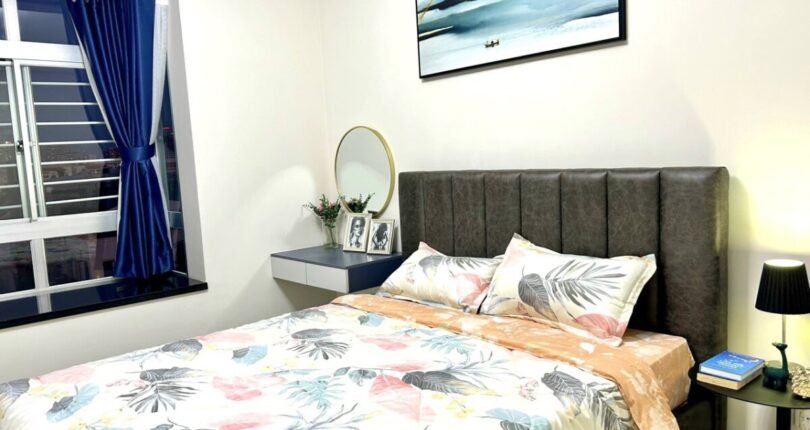 phong ngu lon 2 810x430 - Giá mua bán căn hộ 3 phòng ngủ block D Chung cư Mỹ Phước Quận 7 T4/2024