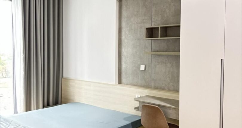 phong ngu trong can ho cho thue 810x430 - Cho thuê căn hô 2 phòng ngủ Cardinal Court view hồ bơi đẩy đủ nội thất cao cấp
