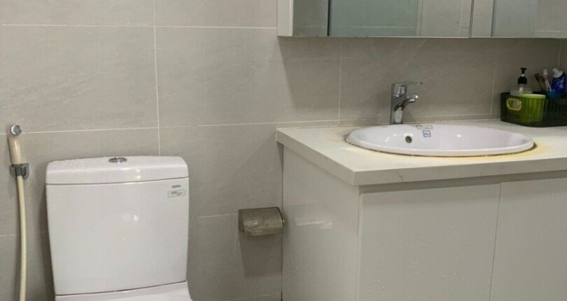tollet can ho ban 1 810x430 - Hưng Phúc Happy Residences, 78m2, 02pn, giá 4.650 tỷ, nội thất đầy đủ, xem nhà dễ.