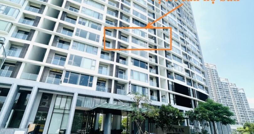 vi tri can ho ban 1 810x430 - Giá mua bán cặp căn hộ thông nhau Chung cư The Peak Midtown Quận 7 T4/2024