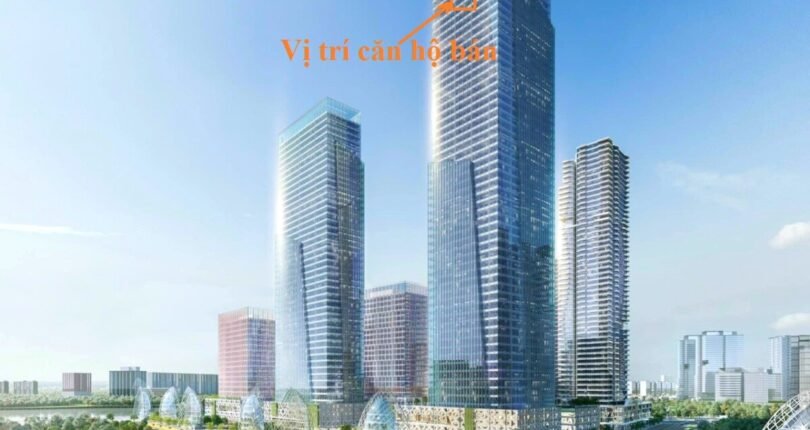 vi tri can ho ban 2 810x430 - Giá mua bán căn hộ 1 phòng ngủ block B Chung cư Eco Smart City Thủ Thiêm T5/2024