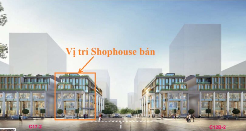 vi tri shophouse ban 810x430 - Giá mua bán Shophouse C17-2 Khu dân cư L'arcade Phú Mỹ Hưng Quận 7 T4/2024