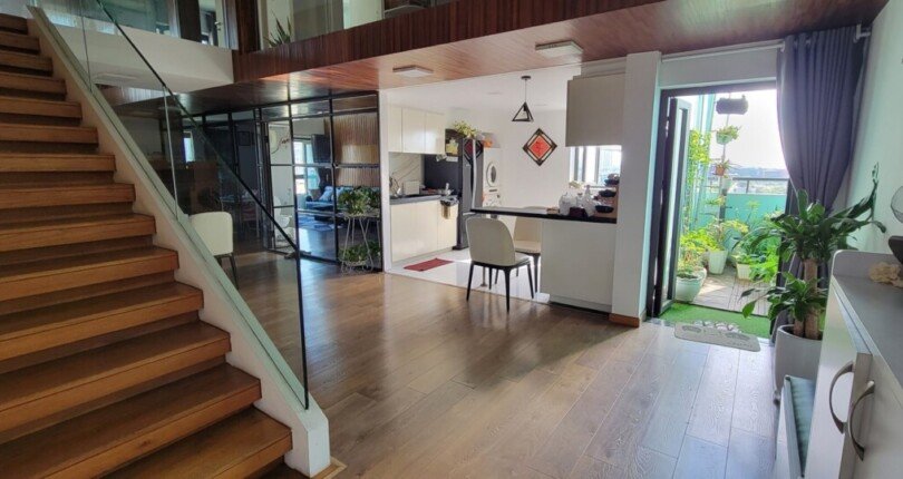 ban can ho sky garden 1 9 1 810x430 - Bán Căn Duplex Sky Garden 1. Tổng diện tích 135m2- Nội thất cao cấp- 3 Phòng-2wc- Giá bán 5.9 Tỷ