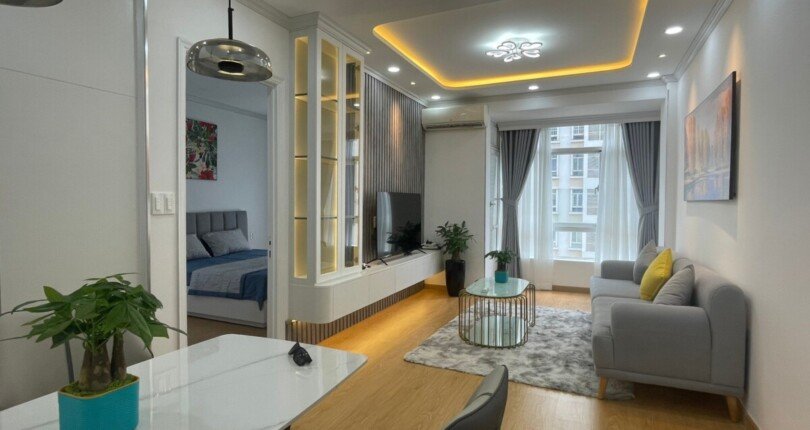 ban can ho sky garden 3 3 9 810x430 - Bán nhanh căn hộ Sky Garden 3. DT 68m2 lầu cao- Nội thất đầy đủ- 2 phòng 2 toilet. Giá bán 3.8 Tỷ