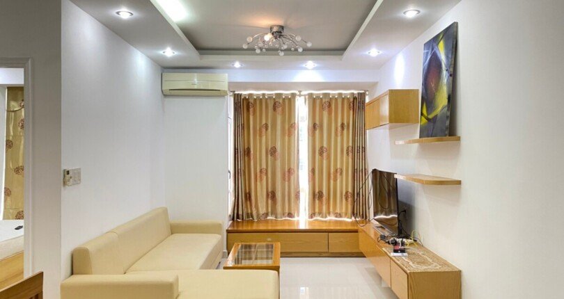 cho thue can ho skly garden 3 3 810x430 - Cho thuê nhanh căn hộ View Sông. Dt 70m2 tầng cao- đủ nội thất- 2PN-2wc- Giá thuê 15 Triệu/Tháng