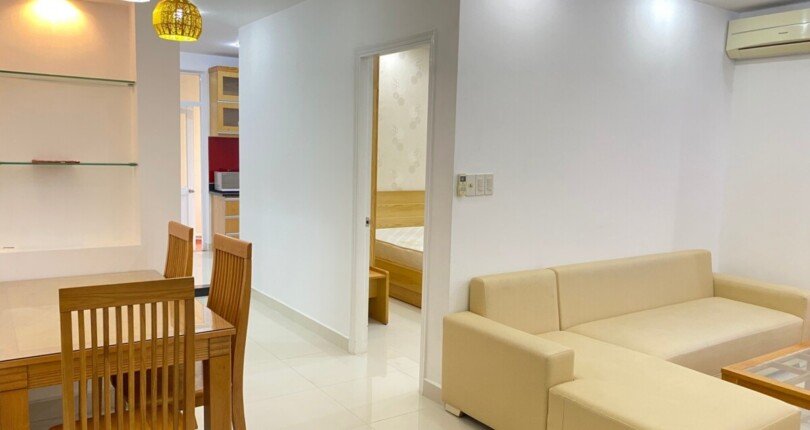 cho thue can ho skly garden 3 5 810x430 - Cho thuê nhanh căn hộ View Sông. Dt 70m2 tầng cao- đủ nội thất- 2PN-2wc- Giá thuê 15 Triệu/Tháng