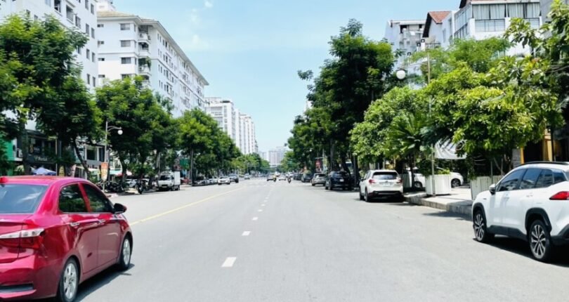 duong bui bang doan quan 7 810x430 - Giá cho thuê tòa nhà nguyên căn góc đường Bùi Bằng Đoàn và nội khu Hưng Gia 3 T5/2024