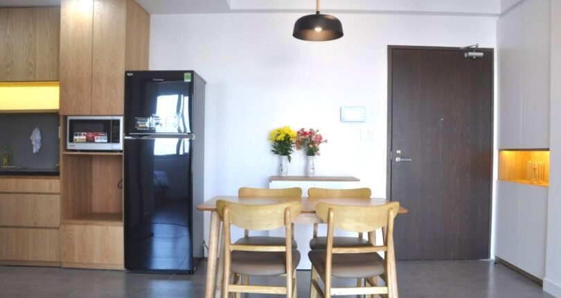 khong gian phong an 1 810x430 - Giá cho thuê căn hộ 2 phòng ngủ Block D Chung cư Hưng Phúc Nguyễn Lương Bằng Quận 7 T5/2024