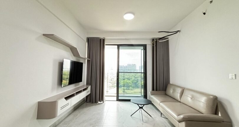 phong khach can ho cho thue 8 810x430 - Giá cho thuê căn hộ 2 phòng ngủ căn 08 Block B Chung cư Cardinal Court Quận 7 T5/2024