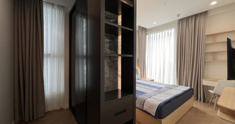 phong ngu lon 1 810x430 - Giá cho thuê căn hộ 2 phòng ngủ tháp W13 Chung cư Lumiere Riverside Quận 2 T5/2024