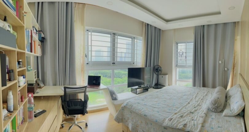 phong ngu lon 6 810x430 - Giá mua bán căn hộ 3 phòng ngủ số 01 block A Chung cư Happy Valley Quận 7 T5/2024