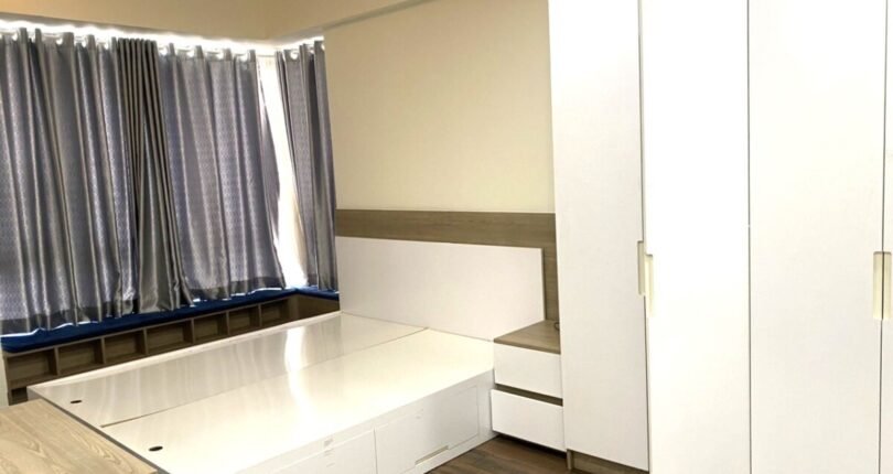 phong ngu nho 19 810x430 - Giá mua bán căn hộ 3 phòng ngủ Block C view biệt thự Chung cư Hưng Phúc Quận 7 t6/2024