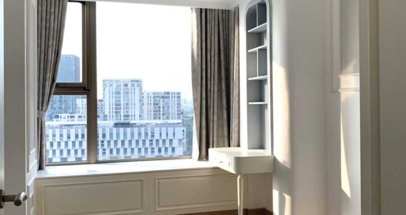 phong ngu nho 9 810x430 - Giá mua bán cặp 2 căn hộ thông nhau block A Chung cư Midtown m8 T5/2024