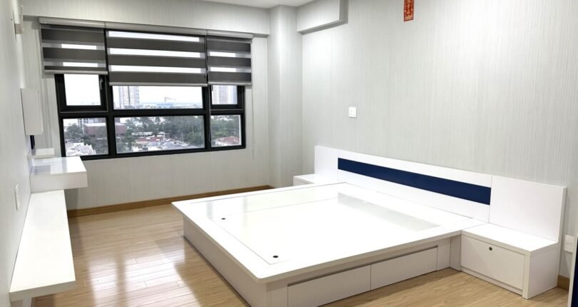 phong ngu rong rai 810x430 - Giá mua bán căn hộ 3 phòng ngủ Block B Chung cư Nam Phúc Le Jardin Quận 7 T5/2024