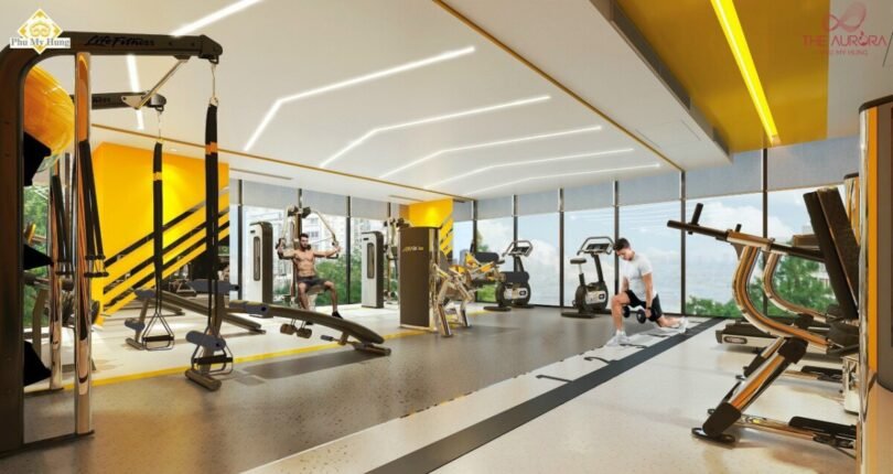 tien ich phong tap gym chung cu aurora quan 7 810x430 - Giá mua bán căn hộ 1 phòng ngủ Chung cư Aurora Phú Mỹ Hưng Quận 7 T5/2024