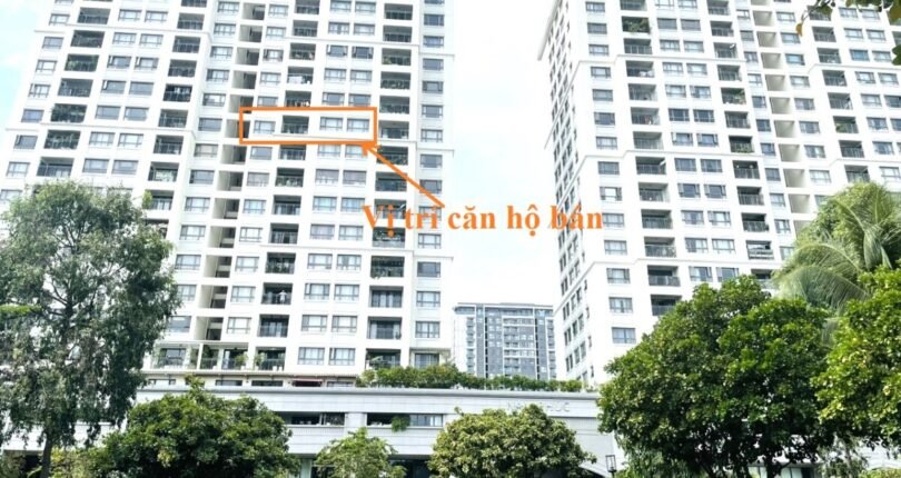 vi tri can ho ban 810x430 - Giá mua bán căn hộ 3 phòng ngủ Block B Chung cư Nam Phúc Le Jardin Quận 7 T5/2024