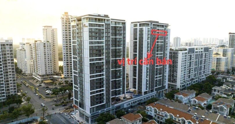 vi tri can ho ban tai chung cu the antonia phu my hung 810x430 - Giá mua bán cặp hai căn hộ liền kề The Antonia Phú Mỹ Hưng Quận 7 T5/2024