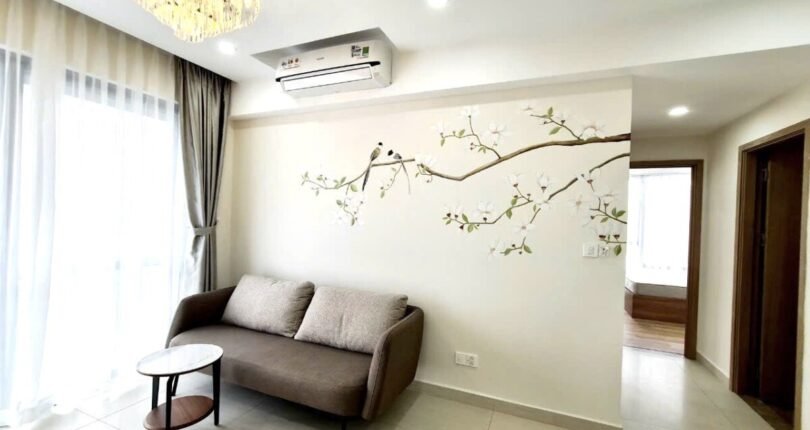 can canh phong khach 810x430 - Giá mua bán căn hộ 2 phòng ngủ Chung cư Urban Hill Quận 7 T6/2024