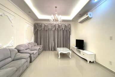 can canh phong khach can ho ban 1 385x258 - Giá mua bán căn hộ 3 phòng ngủ số 03 kiểu nhà R Block D Chung cư Riverside Residence Quận 7 T6/2024