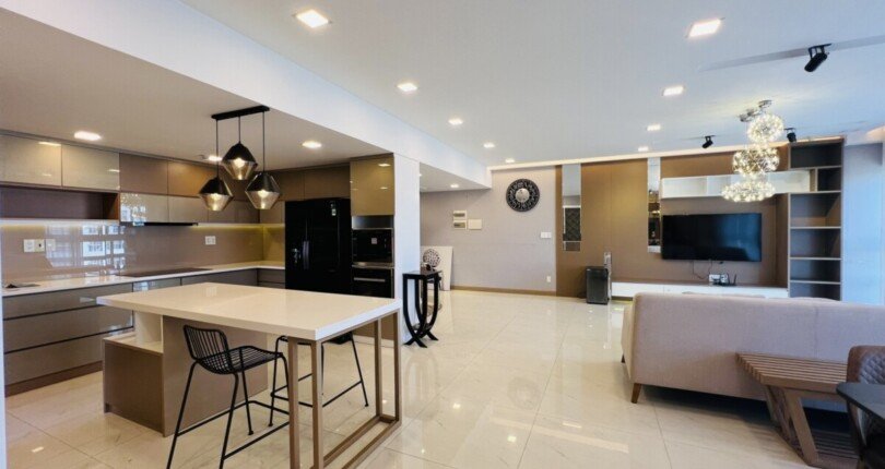 cho thue can ho happy valley 11 810x430 - Cho thuê căn hộ Happy Valley. DT 135m2 Nhà rất đẹp- Nội Thất Cao Cấp- 3 Phòng ngủ- 2wc- Giá thuê 1.800 USD/Tháng