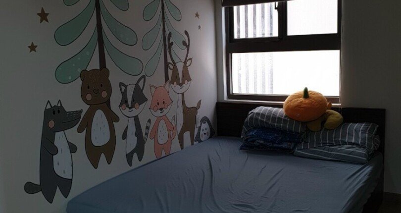 hinh anh phong ngu can ho ban 5 810x430 - Bán căn hộ 72m2, chung cư Saigon South, nội thất đầy đủ, giá 3.9 tỷ, nhà có hợp đồng thuê.