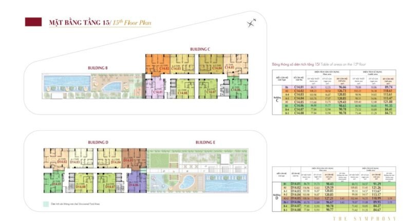 mat bang vi tri can ho ban 6 810x430 - Giá mua bán căn hộ 3 phòng ngủ Block C Chung cư Midtown m6 Phú Mỹ Hưng Quận 7 T6/2024