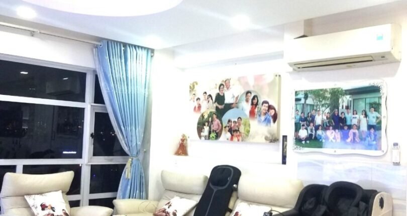 phong khach can ho ban 23 810x430 - Giá mua bán căn hộ 3 phòng ngủ Block A Chung cư Happy Valley Quận 7 T6/2024