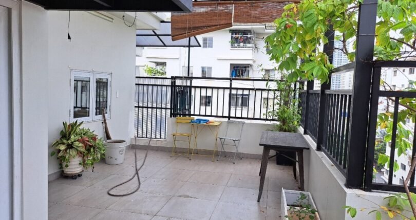 san vuon penthouse ban 810x430 - Giá mua bán Penthouse Block J Chung cư Hưng Vượng 1 Quận 7 T6/2024