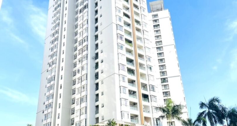 vi tri can ho tai block c chung cu riverside residence duong nguyen luong bang quan 7 810x430 - Bán gấp căn hộ 3 phòng ngủ view sông block C lầu cao chung cư Riverside Residence