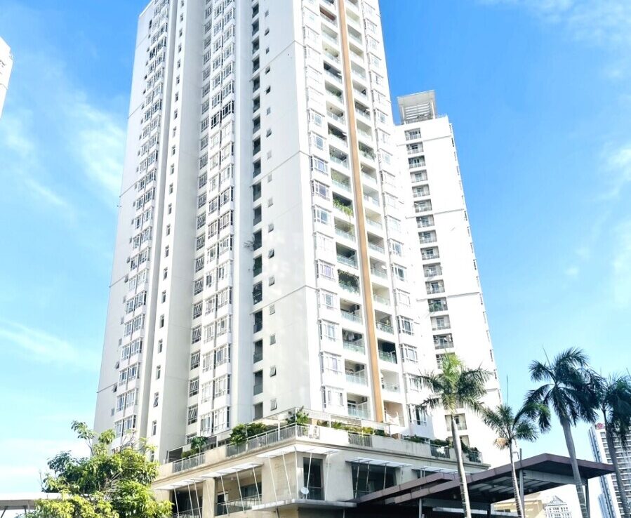 vi tri can ho tai block c chung cu riverside residence duong nguyen luong bang quan 7 899x738 - Bán gấp căn hộ 3 phòng ngủ view sông block C lầu cao chung cư Riverside Residence