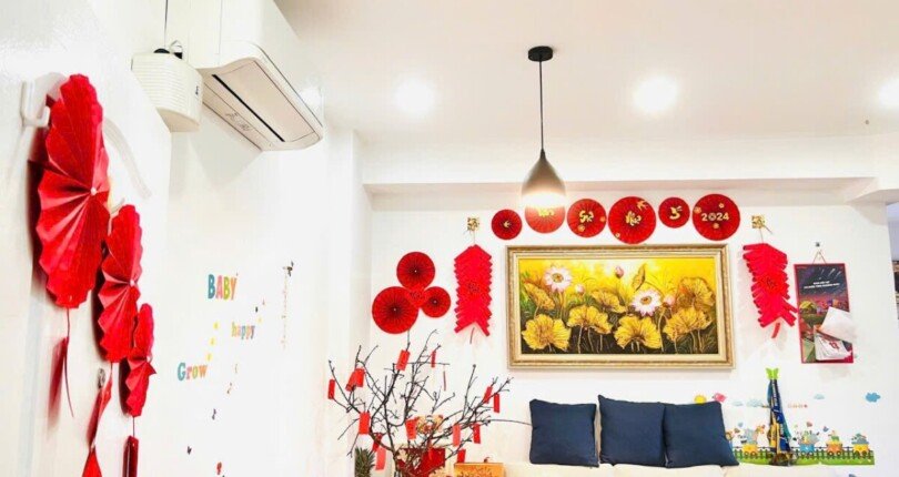 ban can ho hung vuong 2 1 810x430 - Bán căn hộ Hưng Vượng 2. DT 60m2- Nhà đẹp- Lầu trung- 2 Phòng-1wc- Đầy đủ nội thất- Giá 3 Tỷ