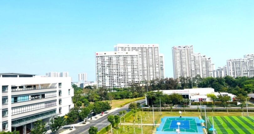 can ho truc dien san bong ro truong dinh thien ly 810x430 - Giá mua bán căn hộ Duplex 3 phòng ngủ số 01 Block M Chung cư Star Hill Quận 7 T7/2024