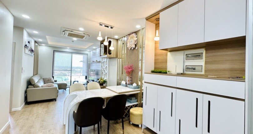 cho thue can ho hung phuc primier 2 810x430 - Cần cho thuê nhanh căn hộ Hưng Phúc Primier. DT 79m2- Lầu trung View không ồn- 2PN-2wc- Giá 20 Triệu/Tháng