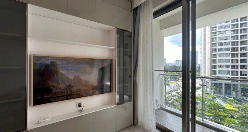 cho thue can ho midtown m8 17 810x430 - Cho thuê căn hộ Midtown. Tòa M8- DT 112m2 Nhà đẹp nội thất cao cấp- view sông- Giá thuê kèm ô xe 2.100 USD/Tháng