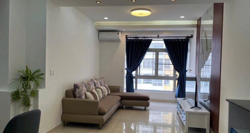 cho thue can ho sky garden 2 12 810x430 - Cho thuê nhanh căn góc tại Sky Garden 2. DT 91m2 Nhà đẹp- trang bị nội thất mới- 3 Phòng-2wc- Giá 800 USD/Tháng