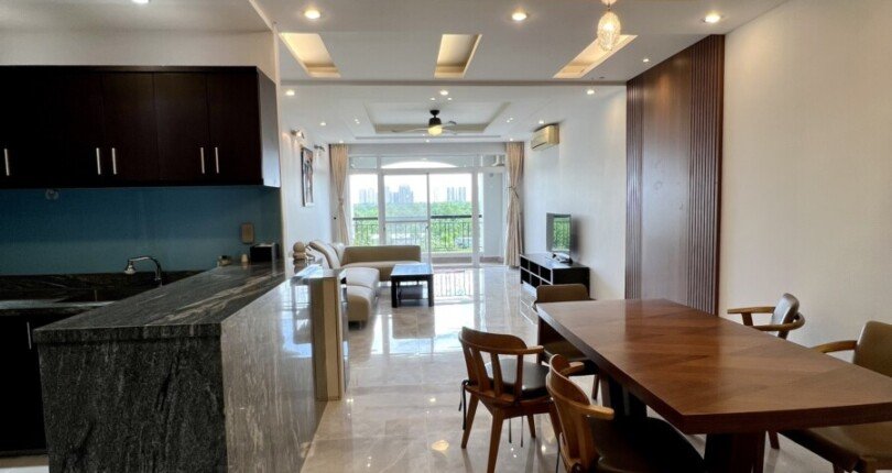 hinh anh phong khach can ho ban 2 810x430 - Chủ nhà thân gửi bán căn hộ chung cư Green View, 106m2, giá bán 6.8 tỷ, nội thất đầy đủ, nhà đang trống.