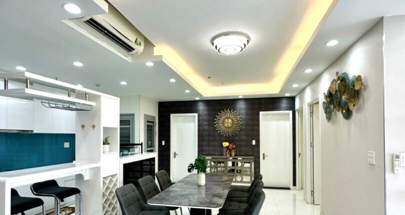 khong gian phong an rong rai 2 810x430 - Giá mua bán căn hộ 3pn mã b04 Chung cư Scenic Valley 1 Quận 7 T7/2024
