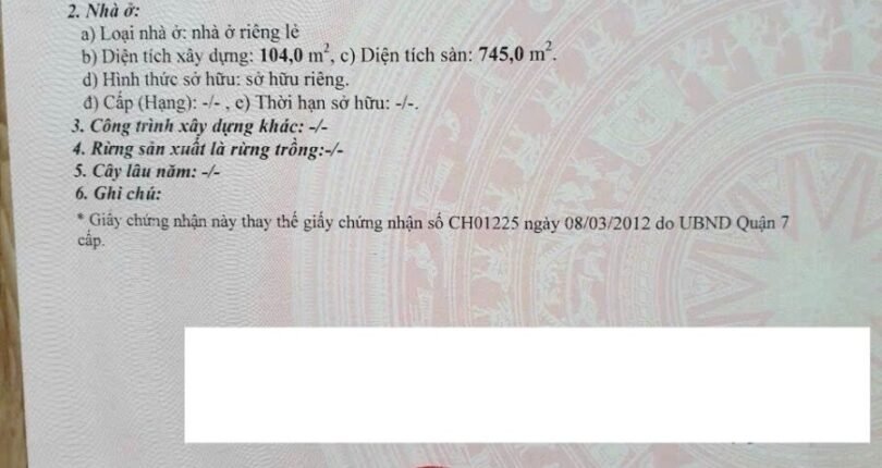 phap ly so hong toa nha dich vu ban 810x430 - Giá mua bán tòa nhà căn hộ góc đường Phạm Văn Nghị Khu Hưng Gia 4 Quận 7 T7/2024