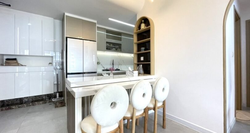 phong an sang trong 810x430 - Giá mua bán căn hộ 2 phòng ngủ Block A Chung cư The Antonia Quận 7 T7/2024