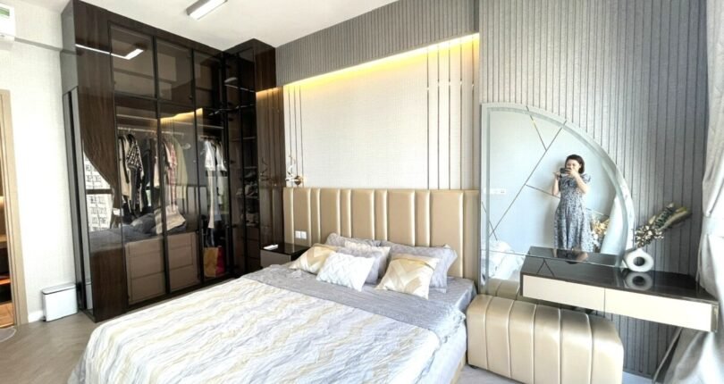 phong ngu lon trong can ho ban 810x430 - Giá mua bán căn hộ 2 phòng ngủ Block A Chung cư The Antonia Quận 7 T7/2024