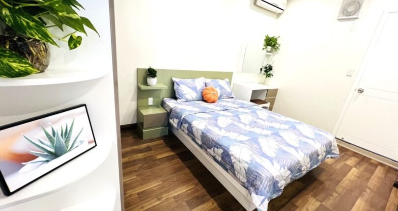 phong ngu nho 3 810x430 - Giá mua bán căn hộ 3 phòng ngủ lầu 7 Block A Chung cư Mỹ Khánh 1 Quận 7 T7/2024