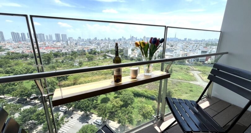 view balcony 810x430 - Giá mua bán căn hộ 2pn số 05 Block A Chung cư Green Valley Q7 T7/2024