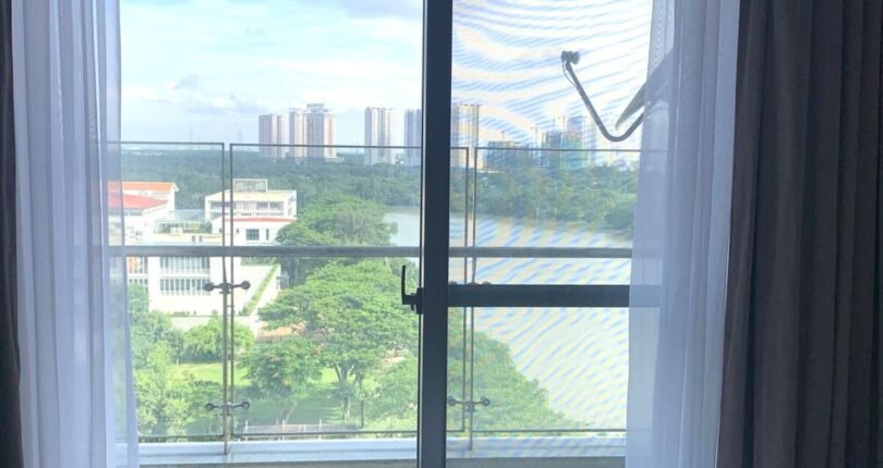 view phong ngu can ho ban 810x430 - Bán gấp căn hộ 3pn Riverpark Premier, 135m2, căn góc view sông, đang có hdt 61,2tr/tháng
