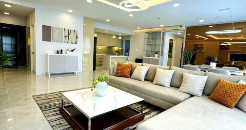 IMG 2657 810x430 - Giá tốt ! Happy Valley Q7 135m 3 phòng ngủ lầu 21 chỉ 9 tỷ