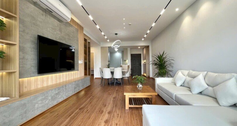 IMG 2733 810x430 - Bán gấp căn hộ Riverside PMH 3PN căn góc nội thất đẹp mới 100%, giá 7,299 tỷ thương lượng