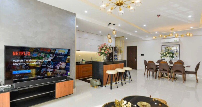 IMG 2873 810x430 - Bán căn hộ Riverpark Premier PMH Q7 3 phòng ngủ full nội thất chỉ 12,5 tỷ